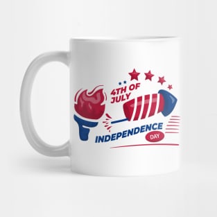 4th of July Patriotic Mug